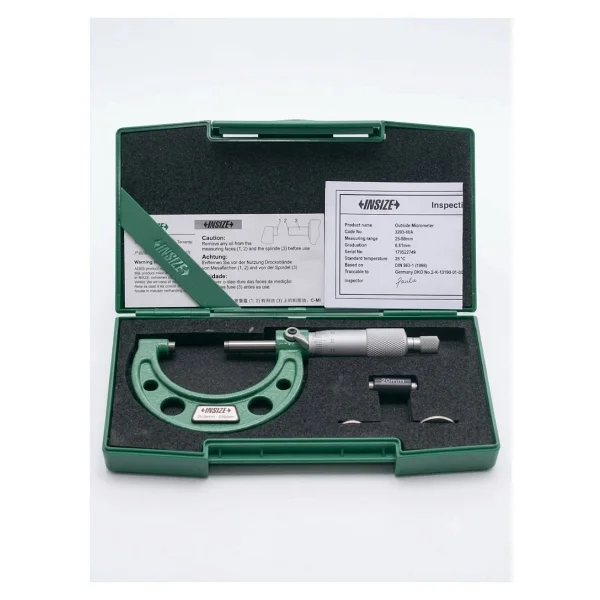 İnsize 3203-25a 0-25 Mm Dış Çap Mikrometre - Görsel 3