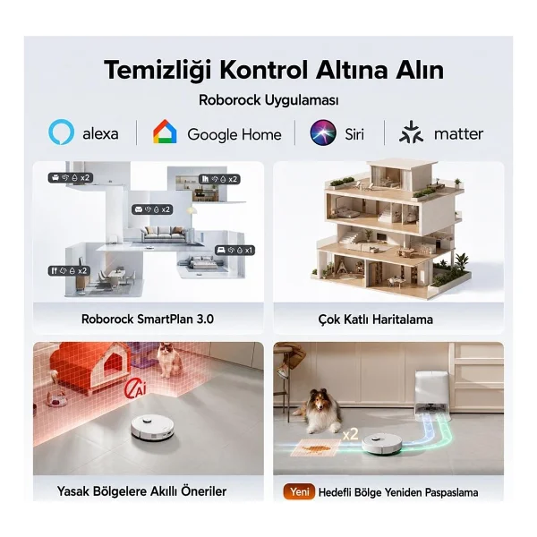 Roborock Qrevo 2 Pro Çöp İstasyonlu Akıllı Robot Süpürge - Görsel 4