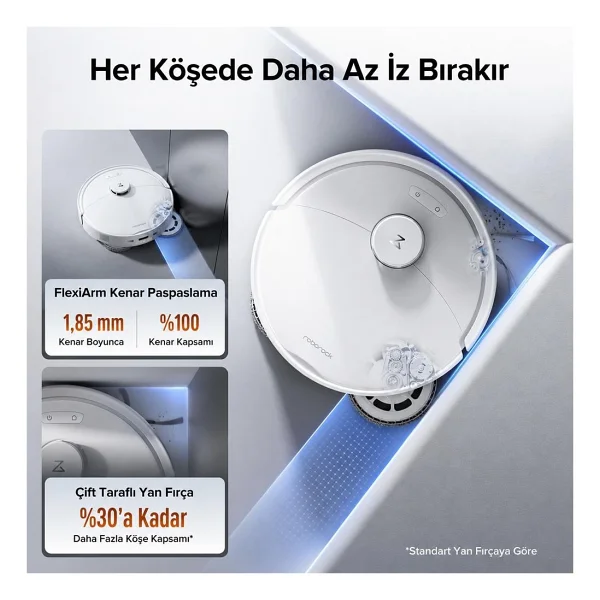 Roborock Qrevo 2 Pro Çöp İstasyonlu Akıllı Robot Süpürge - Görsel 5