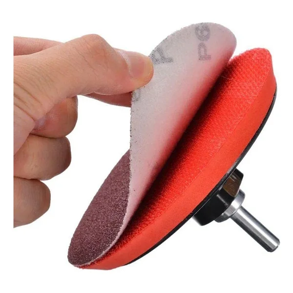 100 Adet Cırt Zımpara Spiral Avuç Taşlama 115 Mm (Karma Paket) - Görsel 5