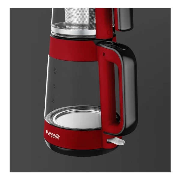 Arçelik Resital LED Işıklı Cam Kettle Çay Makinesi Su Isıtıcı - Görsel 2