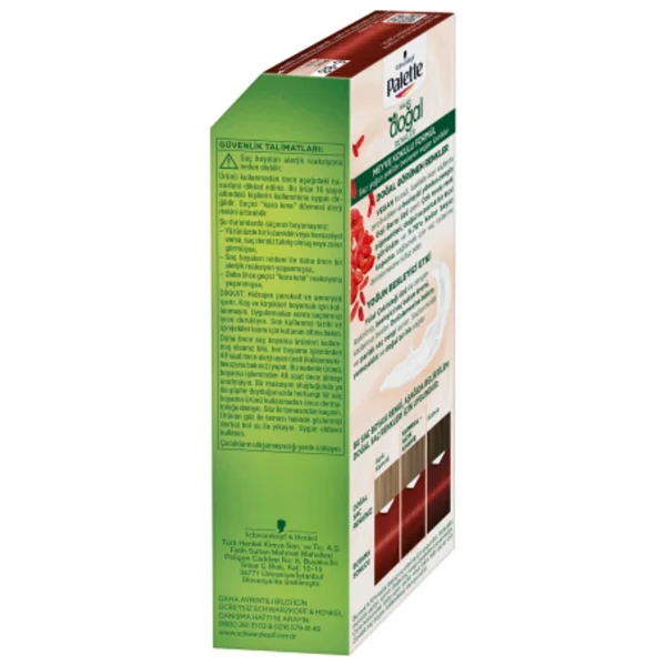 Palette Kalıcı Doğal Renkler 6.88 Ateş Kızılı Saç Boyası - Görsel 5