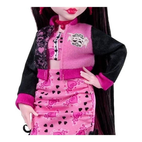 Monster High Fearbook Draculaura Bebeği Hxw30 - Görsel 4