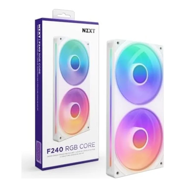 Nzxt F240 RGB Core Rf-U24hf-W1 2'li 24 Cm Kasa Fanı - Görsel 4