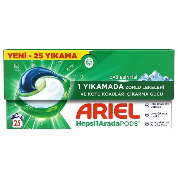 Ariel Pods Kapsül Çamaşır Deterjanı 25'li - Görsel 6