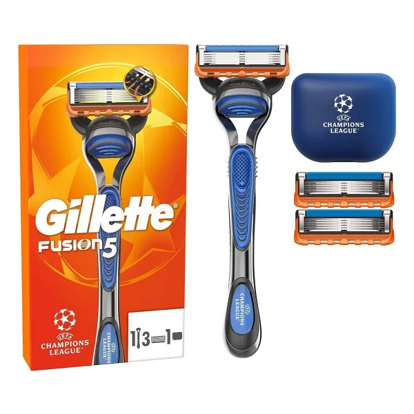 Gillette Fusion5 Uefa Champions League 3 Başlıklı Tıraş Bıçağı - Görsel 3