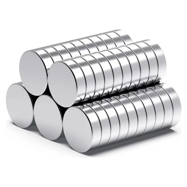 50 Adet 10x2mm Yuvarlak Neodyum Mıknatıs Güçlü Magnet Nikel Kaplamalı ( Lisinya ) - Görsel 5