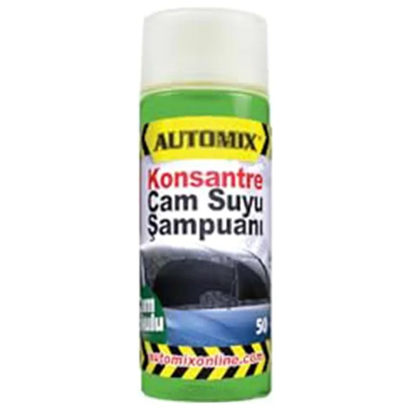 Badem10 Automix Araba Araç Otomobil Oto Silecek Temizleme Konsantre Cam Suyu Şampuanı Çam Kokulu - Çok Renkli - Görsel 5