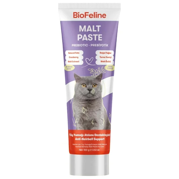 Biofeline 100 Gr Malt Kedi Macunu - Görsel 6