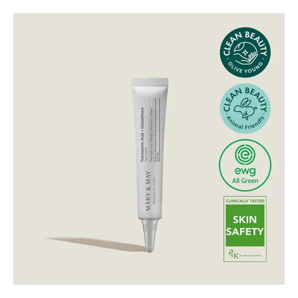 Mary & May Tranexamic Acid + Glutathion Koyu Halka Karşıtı Aydınlatıcı 12 Gr Göz Çevresi Kremi - Görsel 6