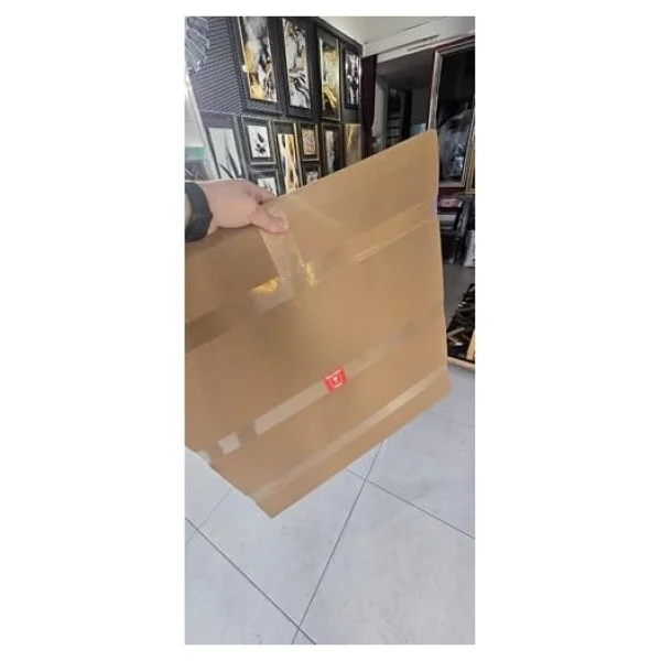 22lik Kahverengi Puzzle Poster Resim Çerçevesi Pvcli Postersiz Resimsiz Çerçeve (Siyah, 35x50) - Görsel 5