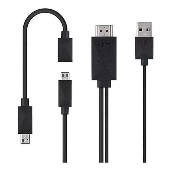 Powermaster Micro USB S2-S3-S4 Uyumlu Hdmı Çevirici Kablo - Görsel 2