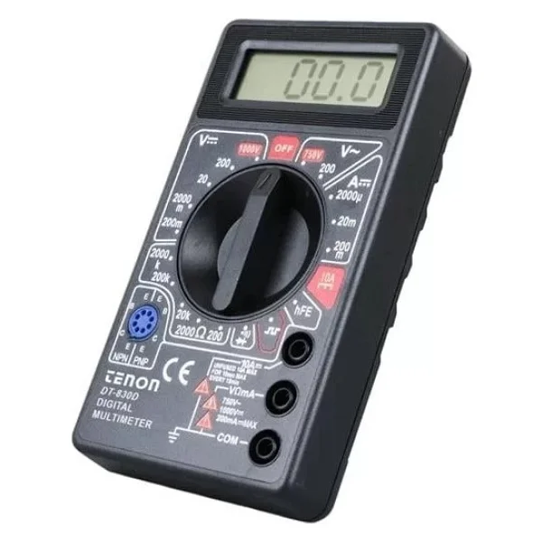 Tenon Dt-830d Siyah Dijital Multimetre - Görsel 3
