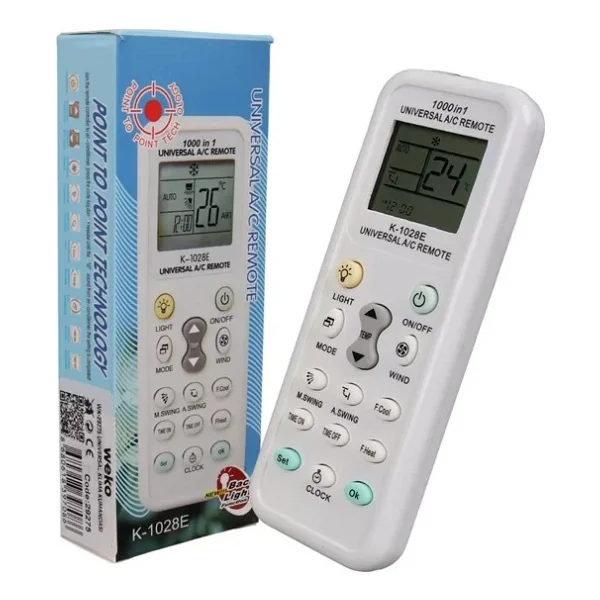 Weko Wk-29275 Tüm Klimalarla Uyumlu Akıllı 1000 Kodlu Universal Klima Kumandası (Evrensel) - Görsel 3