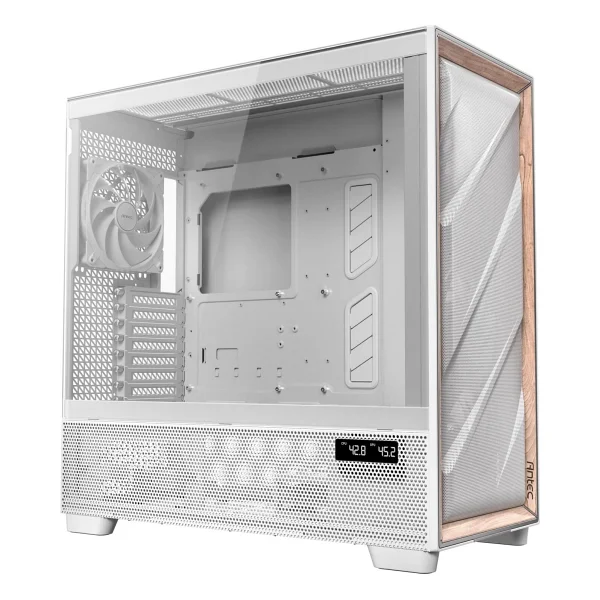 Antec Flux Pro Fanlı Beyaz E-Atx Oyuncu Kasası - Görsel 2