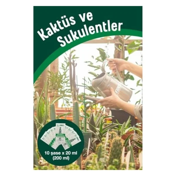 Florist Konsantre Sıvı Kaktüs Ve Sukulent Bitki Besini - Görsel 4