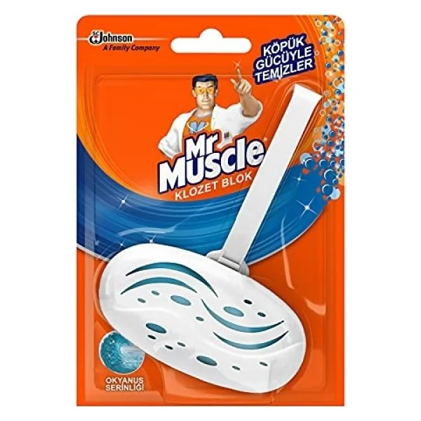 Mr Muscle Okyanus Serinliği 1 Adet Klozet Bloğu - Görsel 2