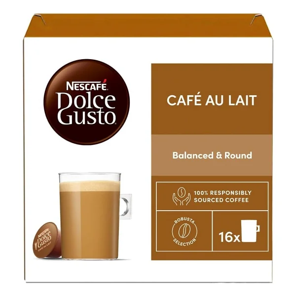 Nescafe Dolce Gusto Cafe Au Lait Kapsül Kahve 16'lı - Görsel 4