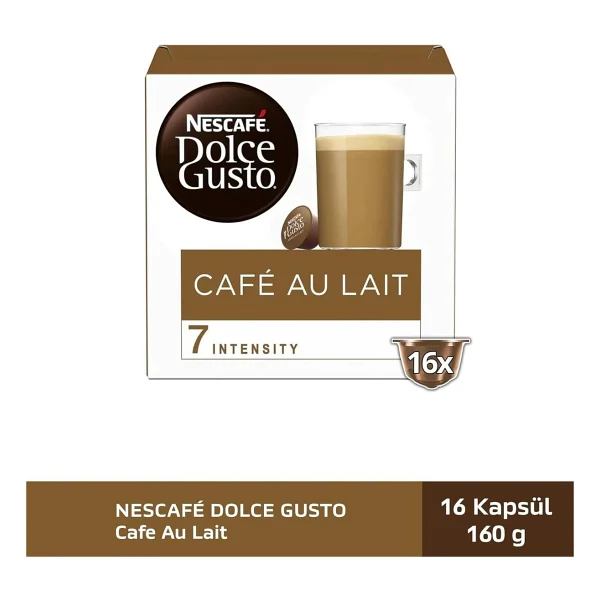 Nescafe Dolce Gusto Cafe Au Lait Kapsül Kahve 16'lı - Görsel 2