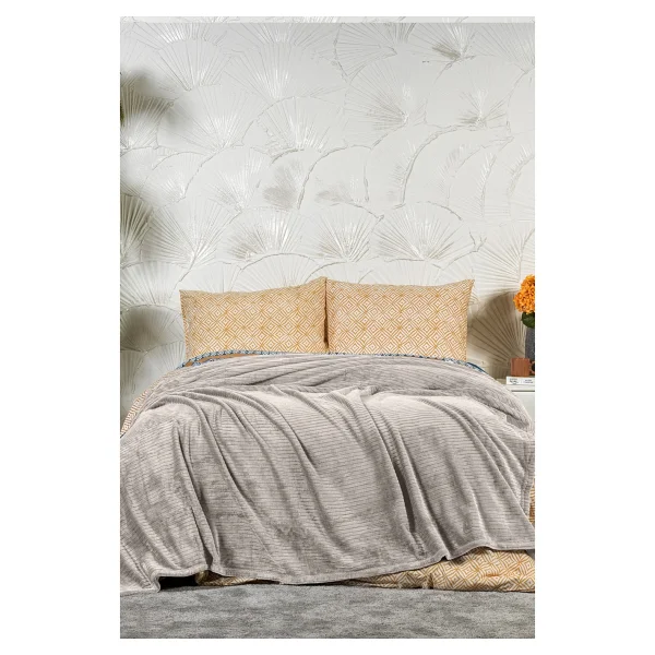 Elart Çeyiz Paketi 48 Parça Kadife Comfort Royal Tarçın - Görsel 4