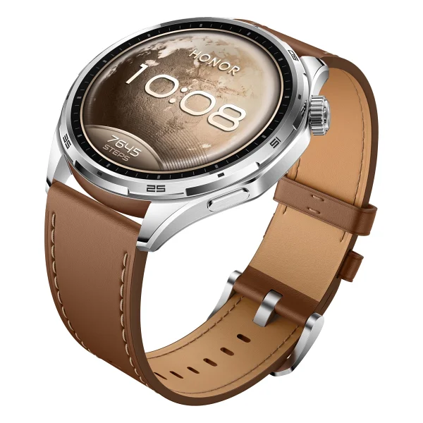 Honor Watch 6 Kahverengi Deri Kordon Akıllı Saat - Görsel 4