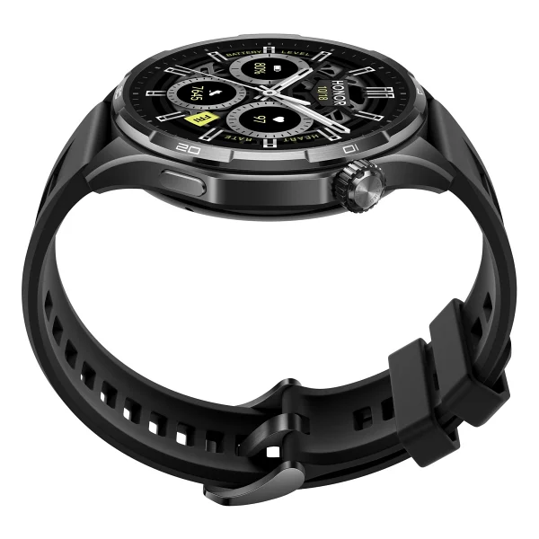 Honor Watch 6 Siyah Kauçuk Kordon Akıllı Saat - Görsel 2