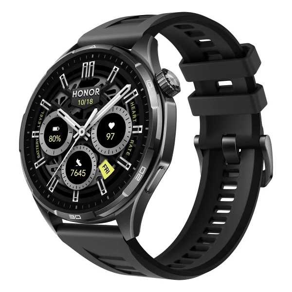 Honor Watch 6 Siyah Kauçuk Kordon Akıllı Saat - Görsel 4