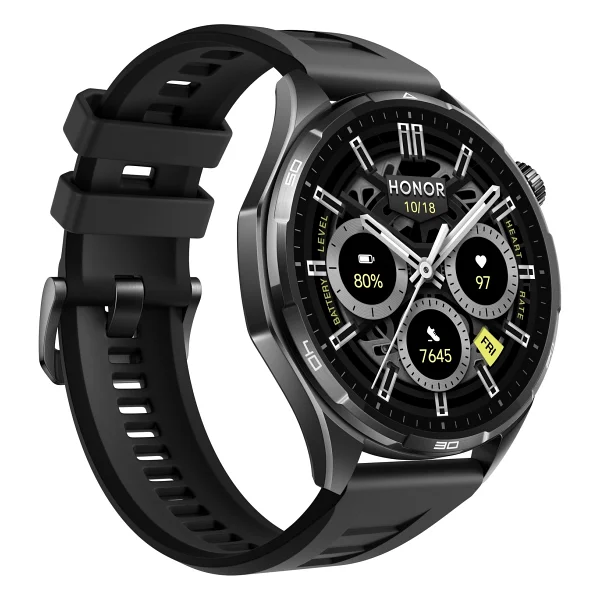 Honor Watch 6 Siyah Kauçuk Kordon Akıllı Saat - Görsel 5