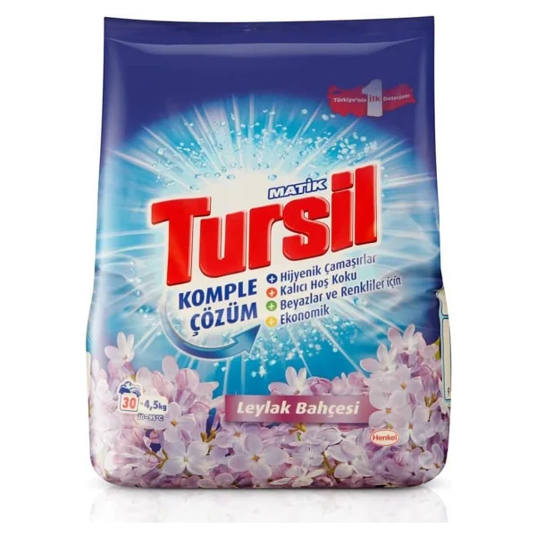 Tursil Matik 4.5 Kg Toz Deterjan - Görsel 3