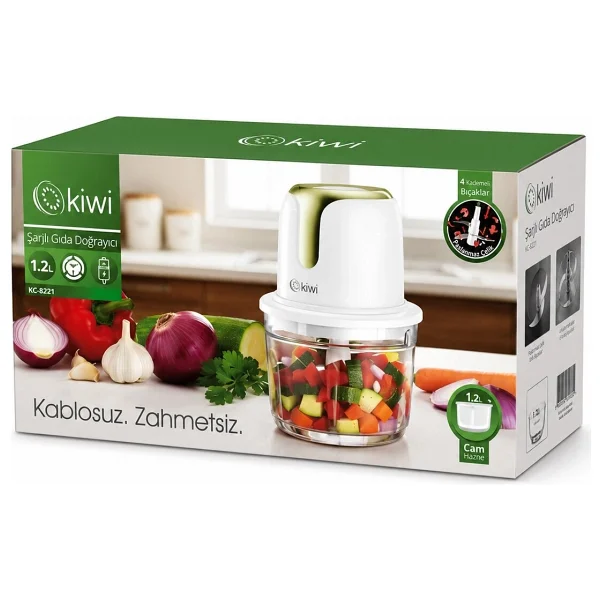 Kiwi Kc-8221 Gold Şarjlı Rondo - Görsel 3