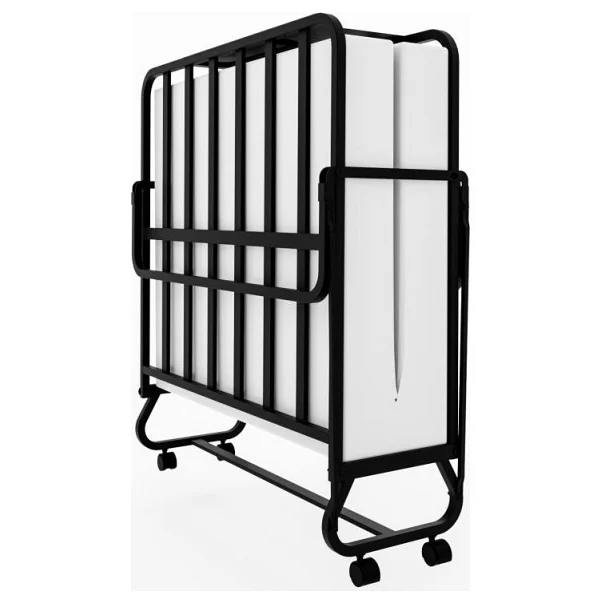 Iron Katlanır Yatak Ve Karyola 80x190 Cm Katlanabilir Somya Ve Yatak Tek Kişilik Katlanır Yatak - Görsel 7