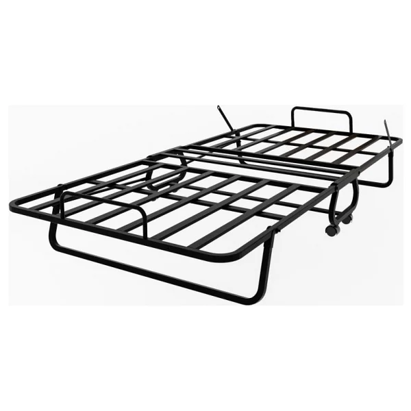 Iron Katlanır Yatak Ve Karyola 80x190 Cm Katlanabilir Somya Ve Yatak Tek Kişilik Katlanır Yatak - Görsel 3