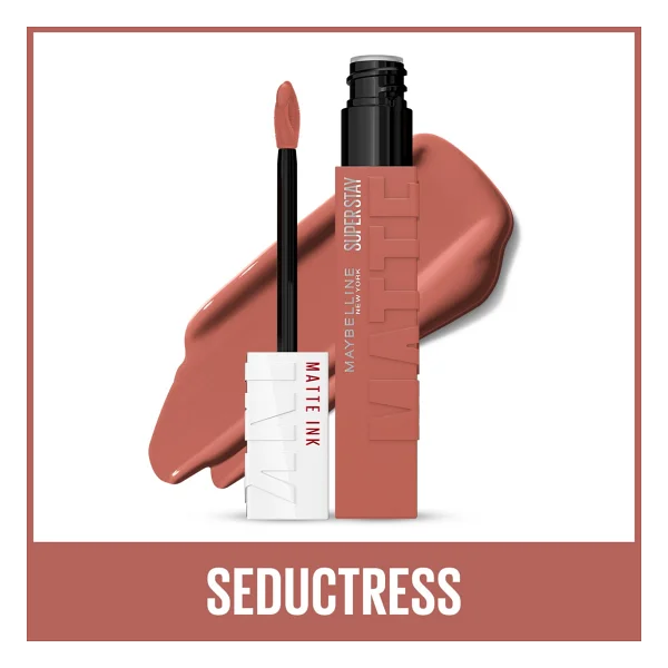 Maybelline New York Super Stay Matte Ink 65 Seductress Likit Ruj - Görsel 2