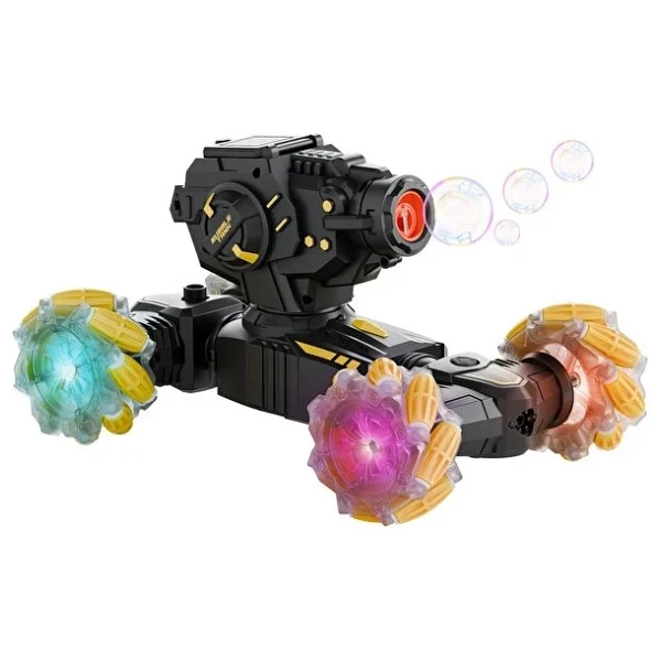 Corby Bubble Tank Csg16 Uzaktan Kumandalı Sarı Akrobat Araba - Görsel 2