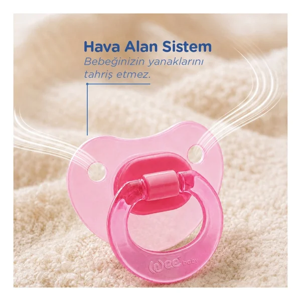 Wee Baby 113 Akide Damaklı No:3 18 Ay+ Pembe Emzik - Görsel 9