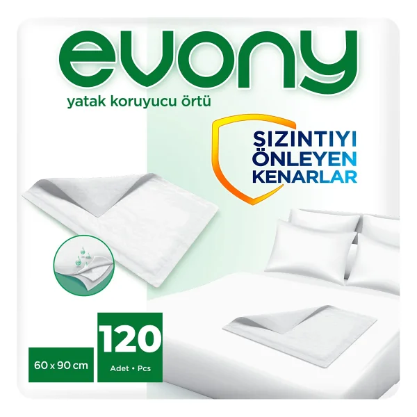 Evony 60x90 Cm 30'lu 4 Adet Yatak Koruyucu Örtü - Görsel 9