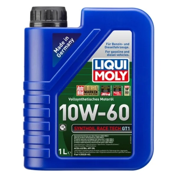 Liqui Moly Synthoil Race Tech Gt1 10w-60 1 Lt Motor Yağı - Görsel 3