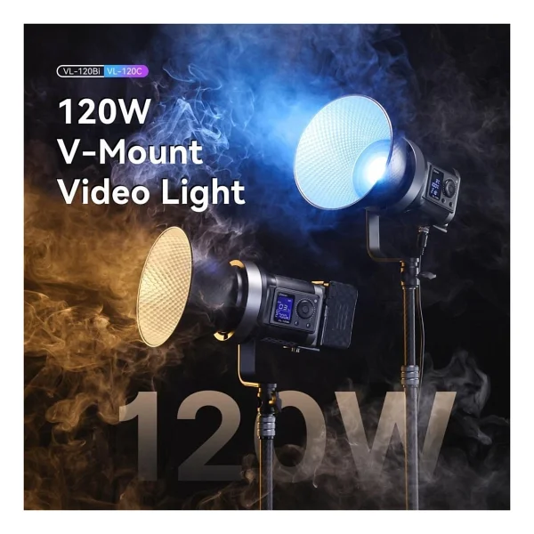Ulanzi L074cna1 120 W RGB V-Mount Video Işık Sistemi - Görsel 5