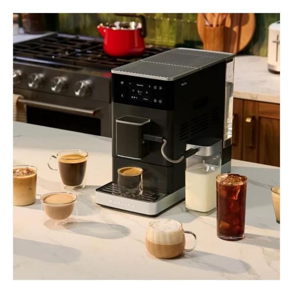 Kitchenaid Kf4 5kes8454ebm Matte Black Tam Otomatik Espresso Makinesi - Görsel 3