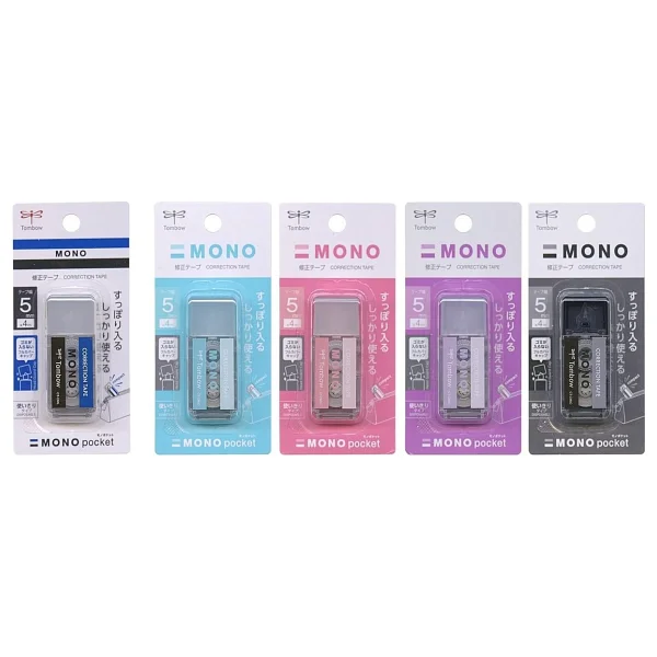 Tombow Mono Pocket Şerit Silici - Çok Renkli - Genel - Görsel 3
