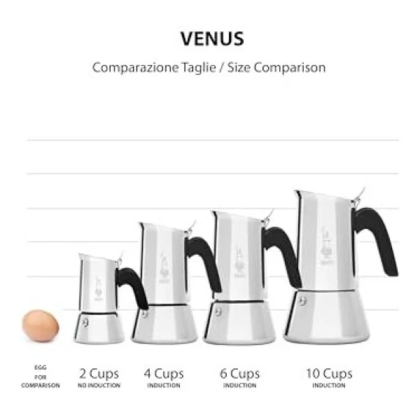 Bialetti Venüs 2 Cup Moka Pot - Görsel 4