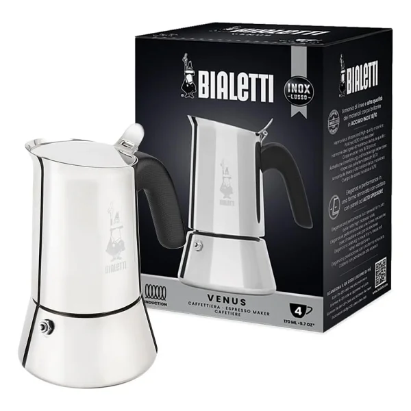 Bialetti Venüs 4 Cup Moka Pot - Görsel 8