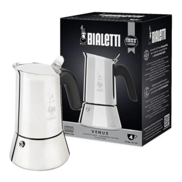 Bialetti Venüs 4 Cup Moka Pot - Görsel 9
