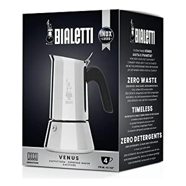 Bialetti Venüs 4 Cup Moka Pot - Görsel 10