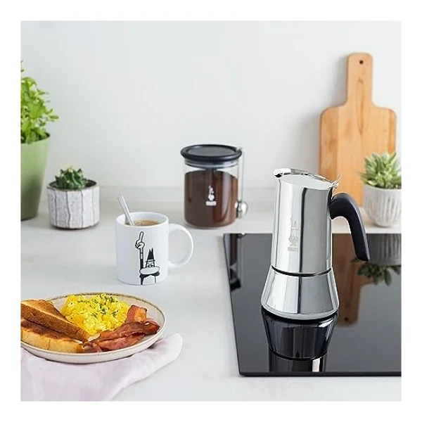 Bialetti Venüs Gümüş 4 Cup Moka Pot - Görsel 5