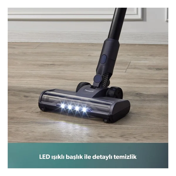 Homend Dustrider 1271h Şarjlı Dikey Süpürge - Görsel 4