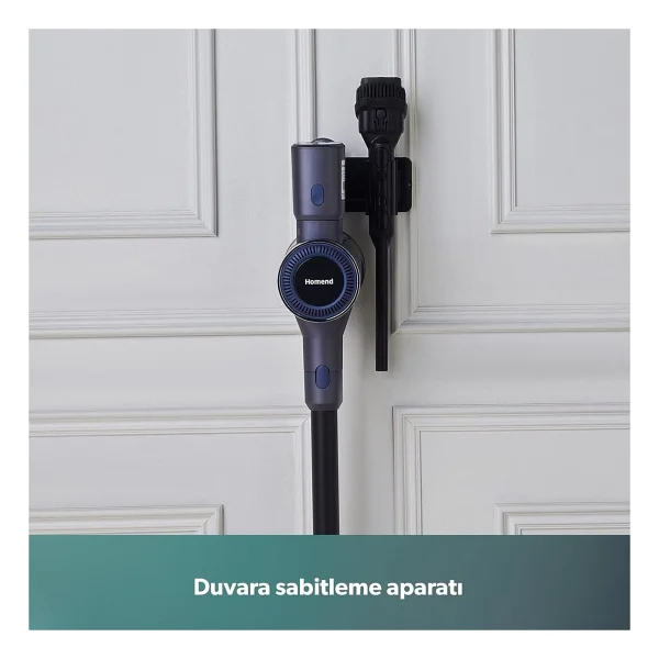 Homend Dustrider 1271h Şarjlı Dikey Süpürge - Görsel 5