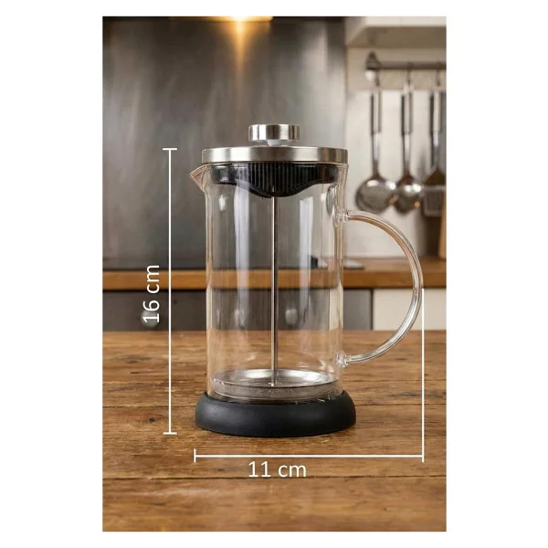 Taşev T0044 Stene 350 Ml French Press - Görsel 5