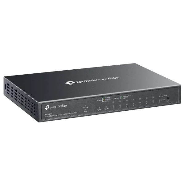 Tp-Link Omada Es210gp 10 Port 10/100/1000 Mbps Poe Yönetilebilir Gigabit Switch - Görsel 5