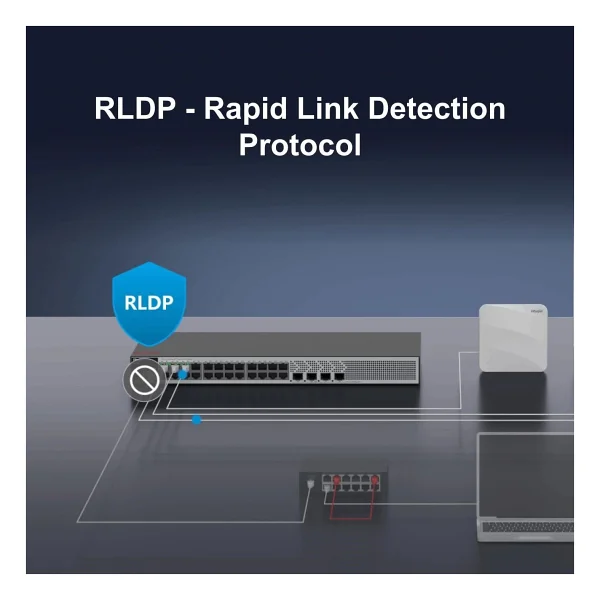 Ruijie RG-S2915-24GT4MS-L 24 Port 10/100/1000 Mbps Yönetilebilir Gigabit Switch - Görsel 5